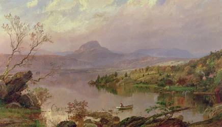 Sugarloaf vom Wickham Lake, 1876